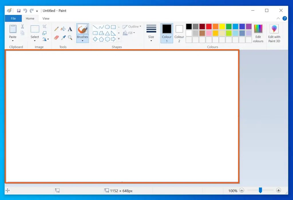 Get Help With Paint in Windows 10 Your Ultimate Paint Guide Itechguides