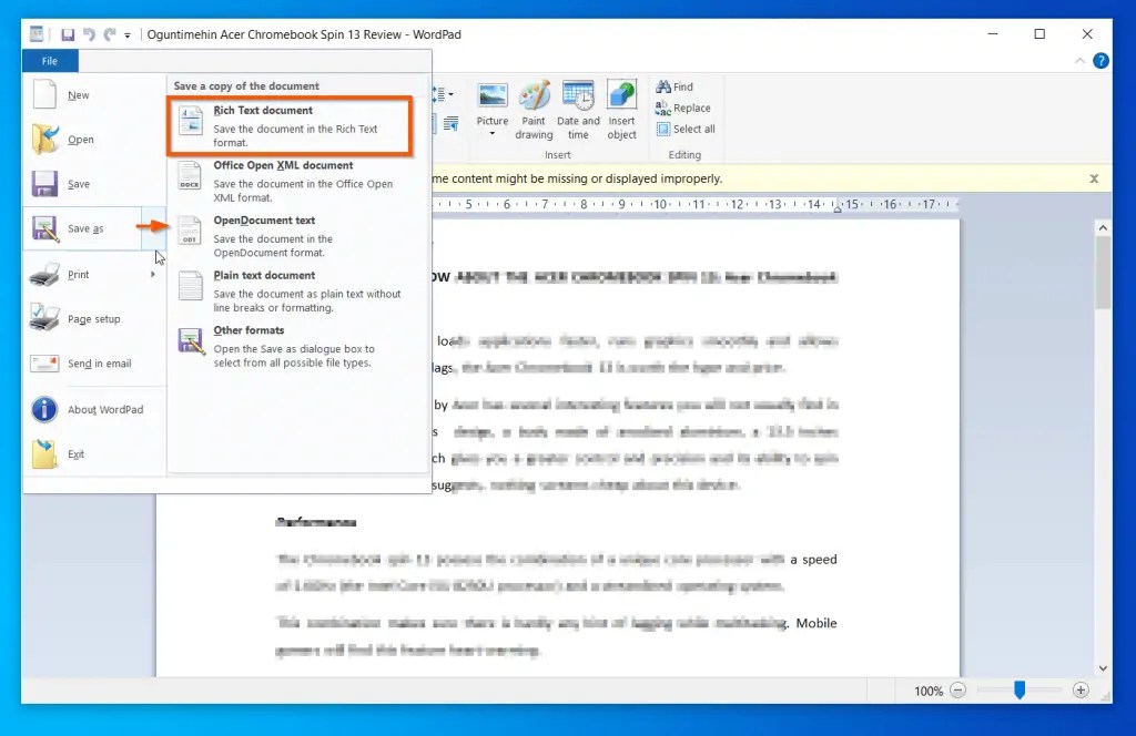 Help with WordPad in Windows 10 Your Ultimate WordPad Guide Itechguides