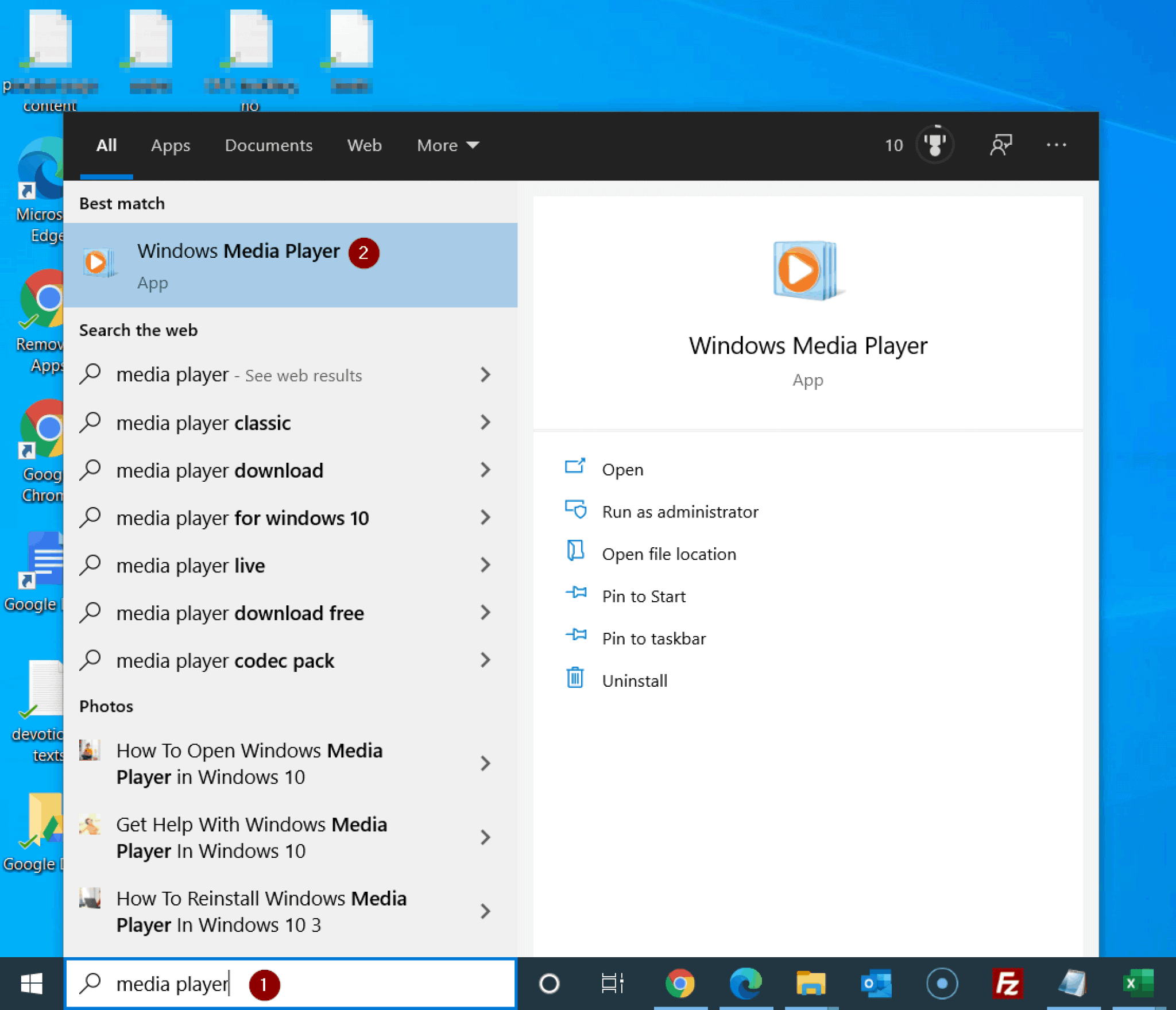 Get Help With Windows Media Player In Windows 10