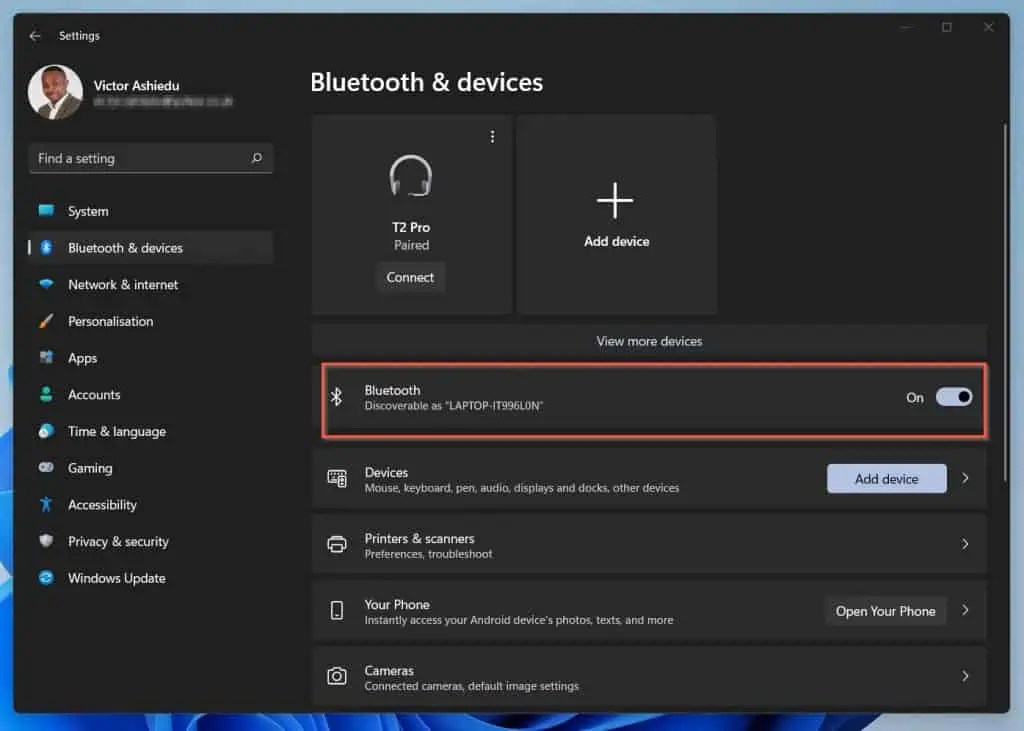 How to Turn On Bluetooth on Windows 11 Itechguides