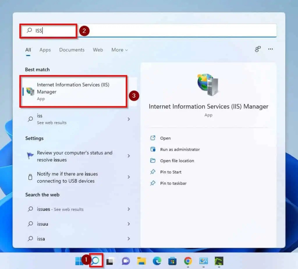 Install IIS in Windows 11 Itechguides