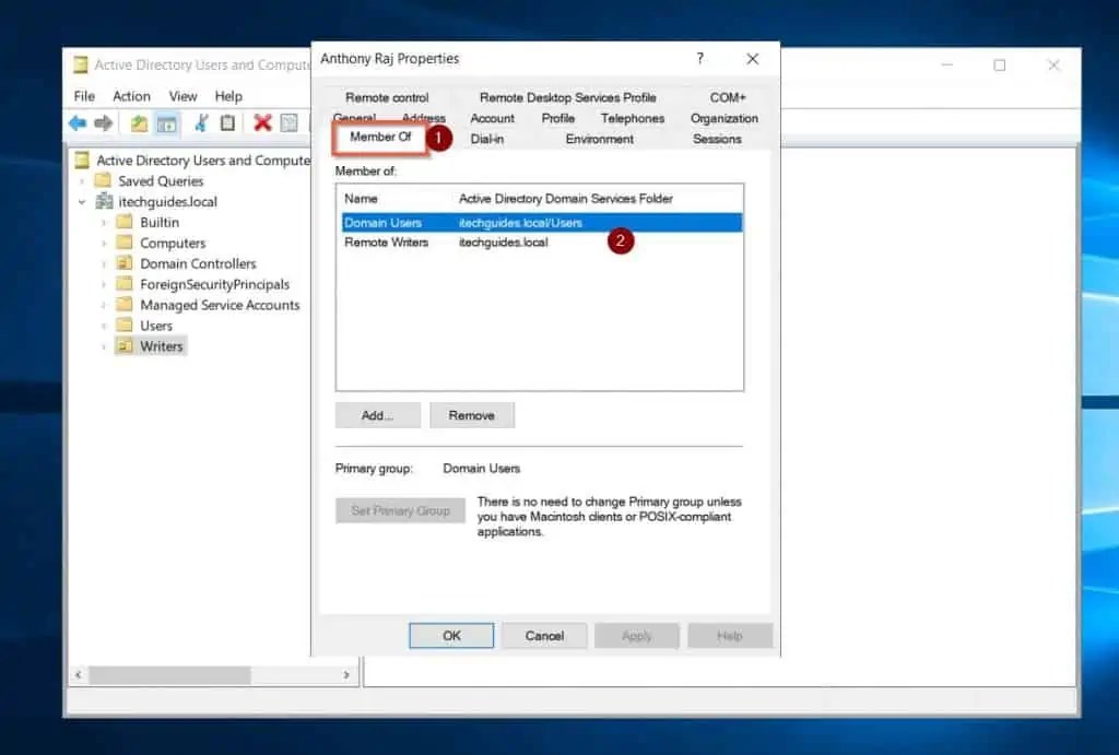 How to Get AD Group Membership for a User Itechguides