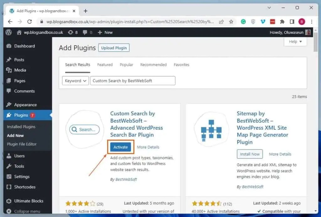 How to Add Search Bar to Home Screen in WordPress Itechguides