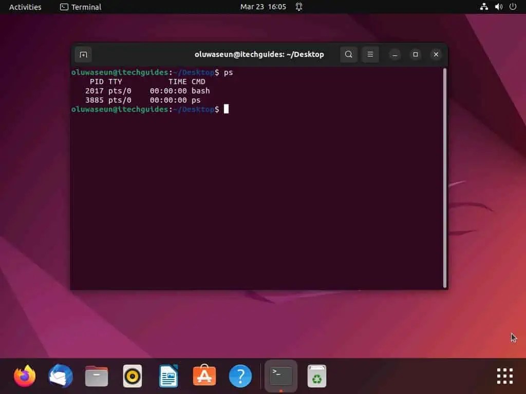How to Check Running Process in Linux Itechguides