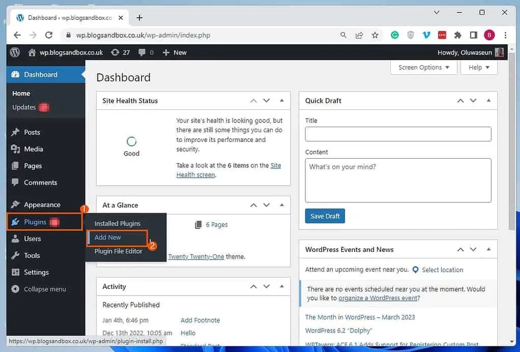 How to Empty Trash in WordPress Itechguides