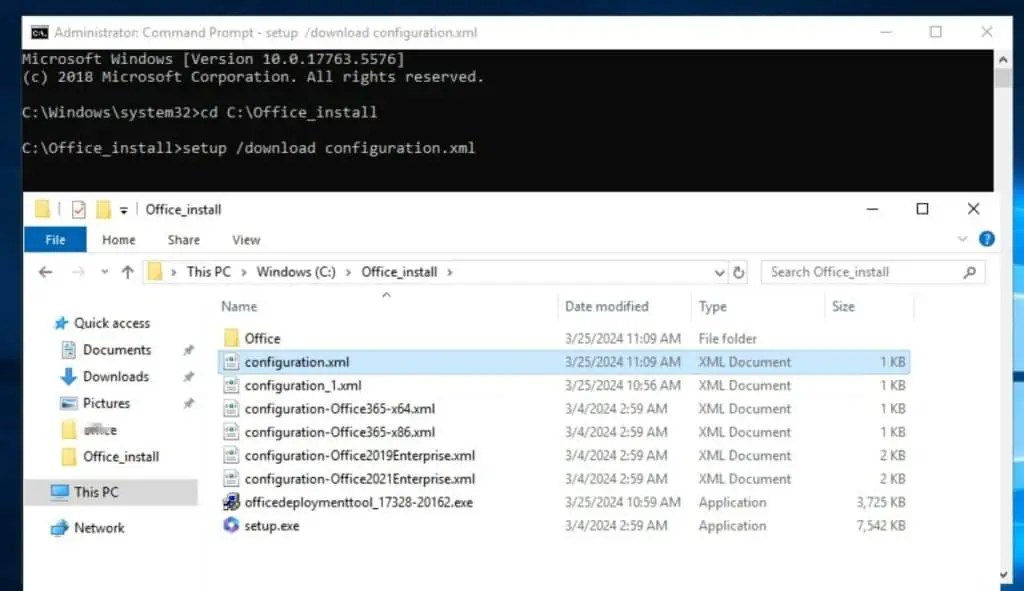 How to Install the Office 2019 Volume Licensed Versions with XML