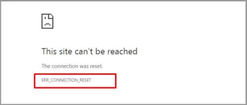 Err_Connection Reset 100 Working Fix Err_Connection Reset 100 Working Fix