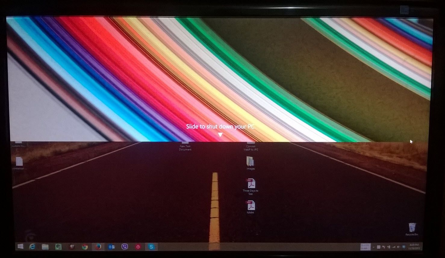 Add Slide To Shutdown Effect To Windows 8.1