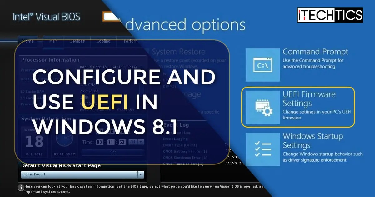 How To Configure And Use UEFI In Windows 8.1