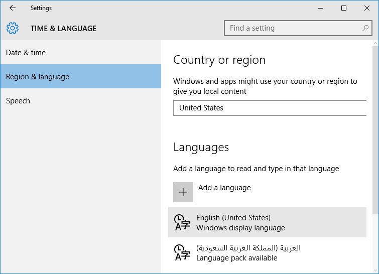 Windows 10 Language Packs Direct Download Links