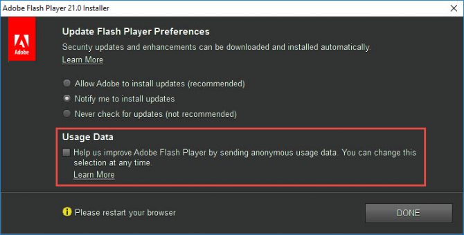 Download Adobe Flash Player 21 Offline Installers