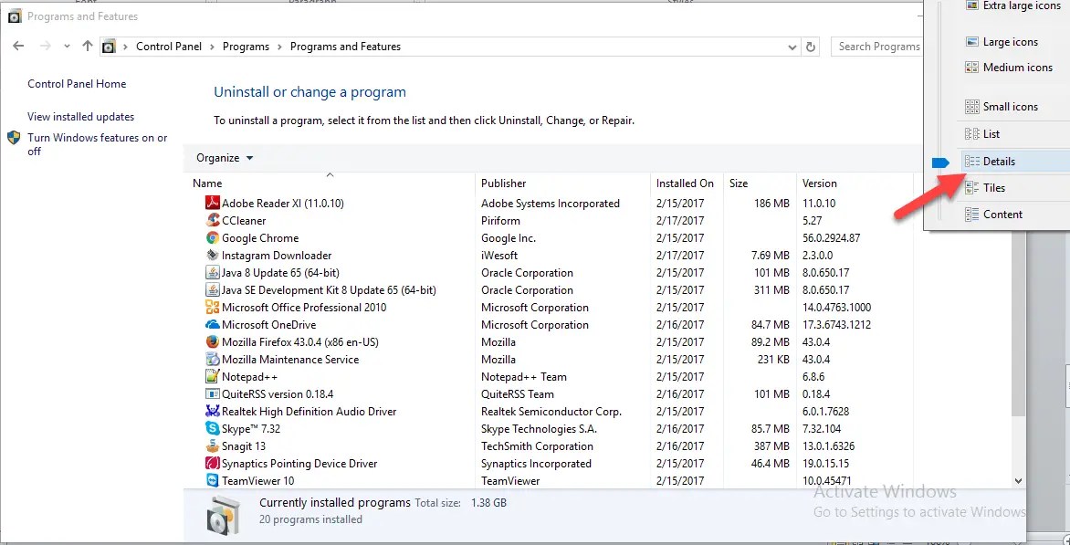 4 Ways To Get List Of Installed Programs For Backup In Windows 10
