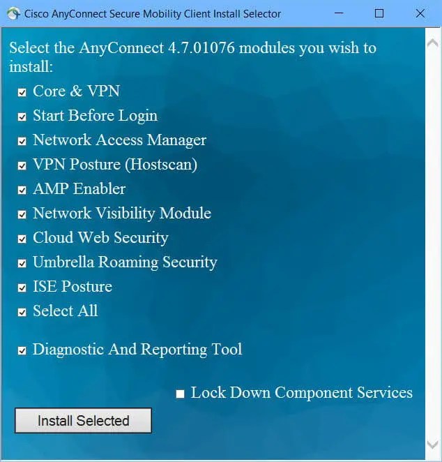 Download Cisco AnyConnect Secure Mobility Client Latest Version