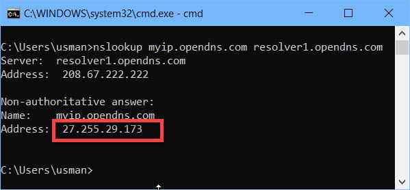 How To Check Public IP Address Using Command Line In Windows 10