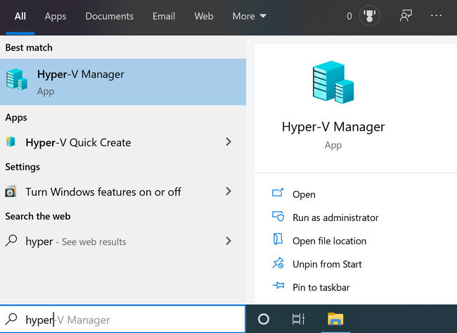 How To Enable HyperV On Windows 10 Home