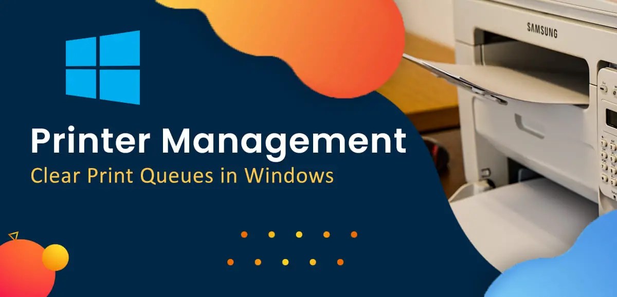 2 Ways To Clear Print Queue/Spooler In Windows