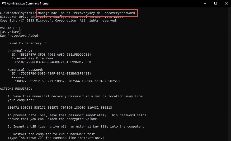 How To Manage BitLocker Using Command Line In Windows (Managebde)