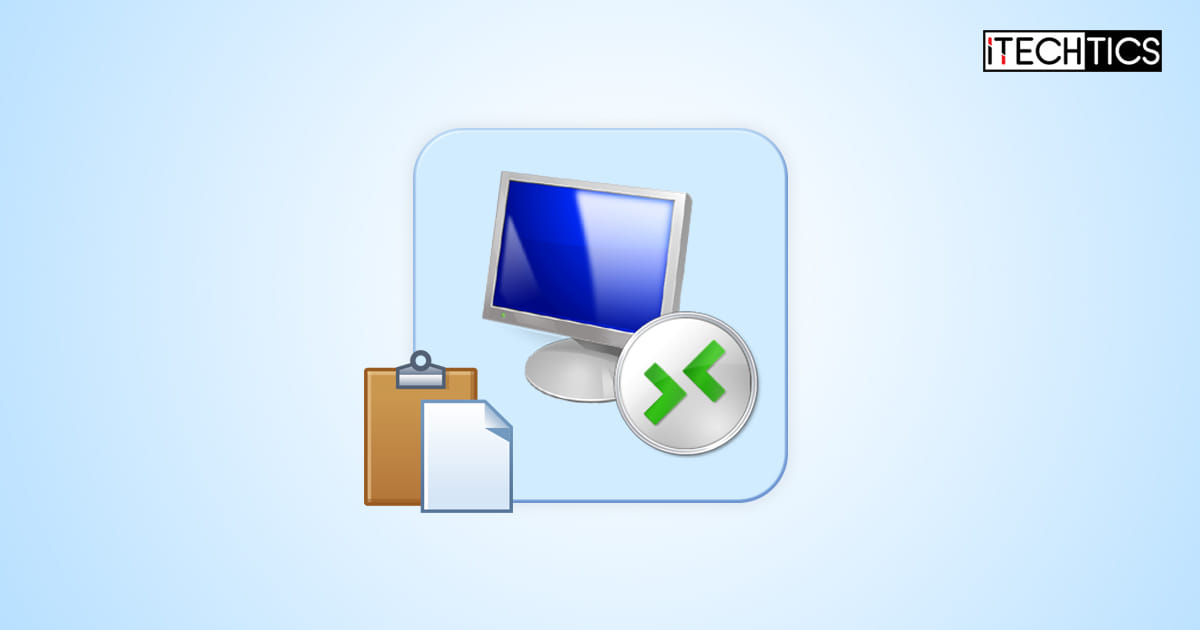 How To Enable Copy Paste And Add Local Partitions To Remote Desktop Session
