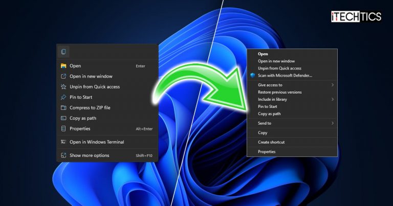 How To Disable “Show More Options” In Windows 11 Right-Click