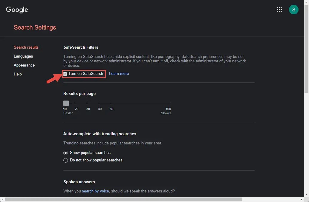 How To Enable/Disable SafeSearch On Device And Search Engines