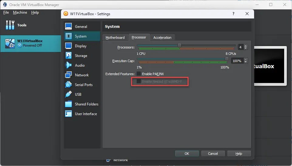 How To Enable Nested Virtualization (VTx) On HyperV, VMWare