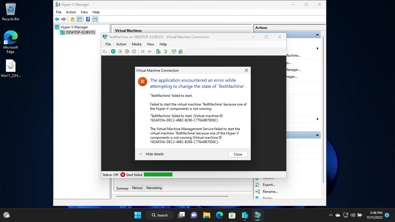 How To Enable Nested Virtualization (VTx) On HyperV, VMWare