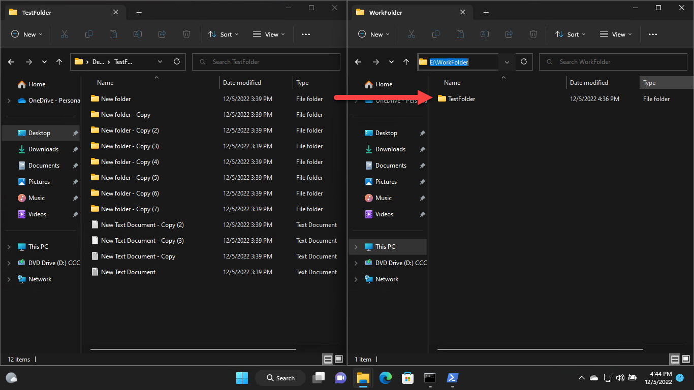 How To Copy Folder Structure Without Files