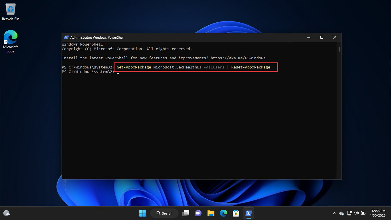 How To Fix A Blank Windows Security Screen In Windows 11/10