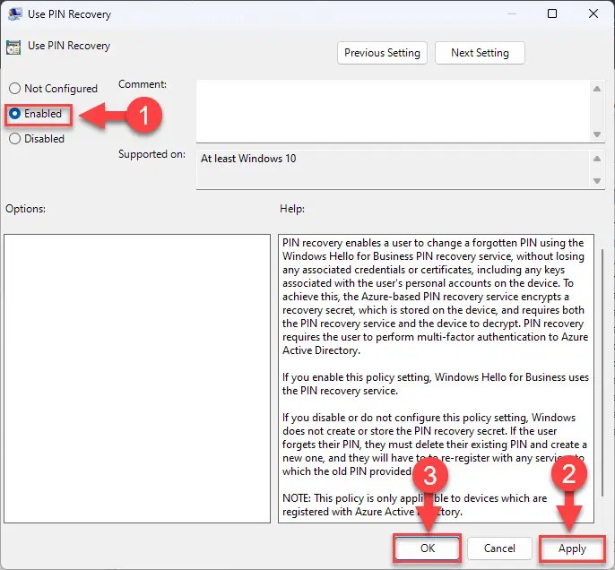 How To Manage Windows PIN Complexity Settings