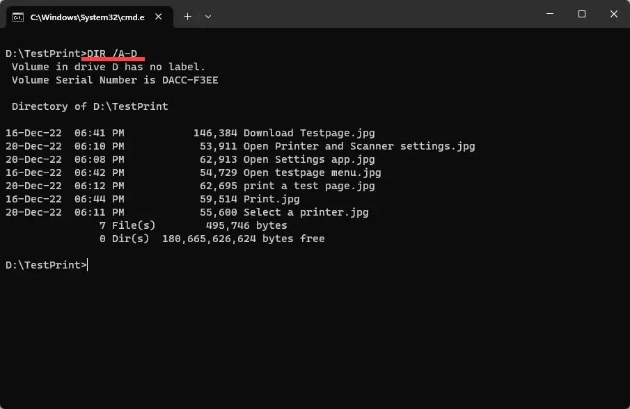 How To List Files And Folders In Windows Using Command Prompt Techno Digits