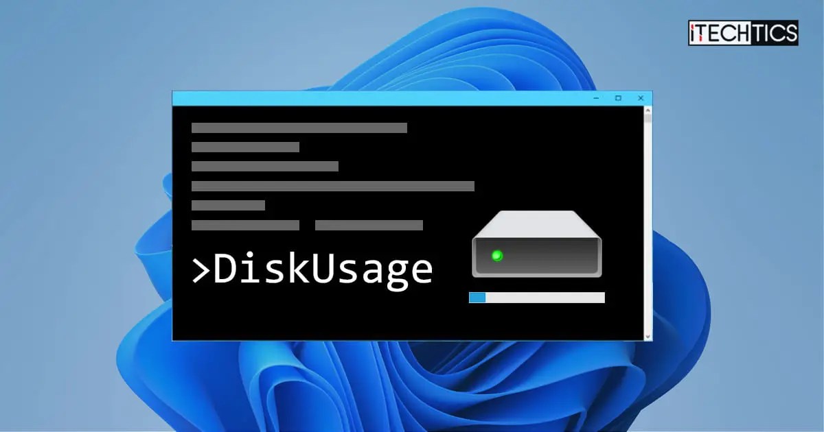 DiskUsage Check Disk Space In Windows 11 Using Command Line