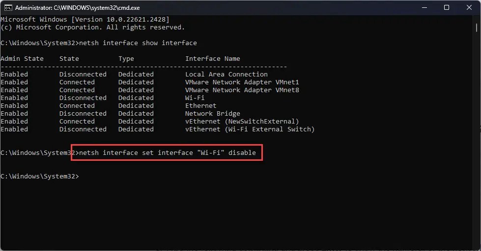 5 Ways To Disable, Enable, Or Restart Network Adapter In Windows 11