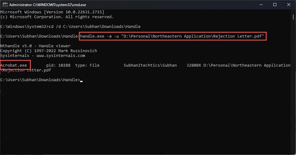 How To Check Which Process Is Using Or Locking File Or Folder In Windows