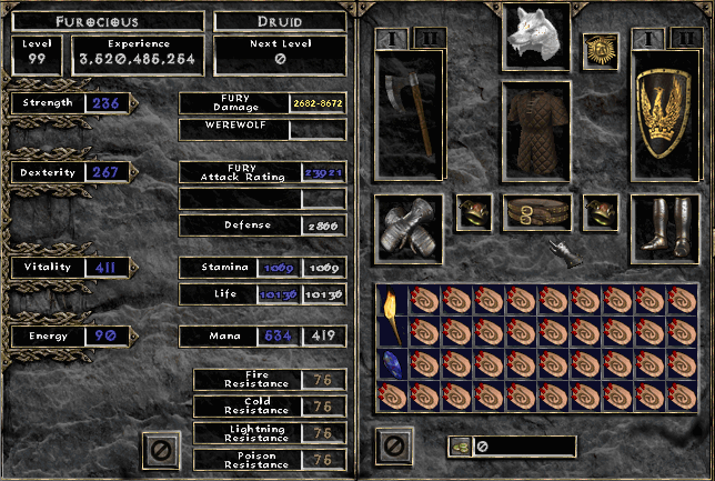 How to build The Fury Wolf? by inkanddagger Blog of Diablo 2 Items