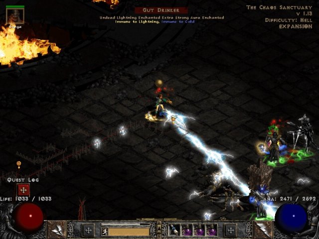 Diablo 2 Quick Way To Heal Merc The gray tower