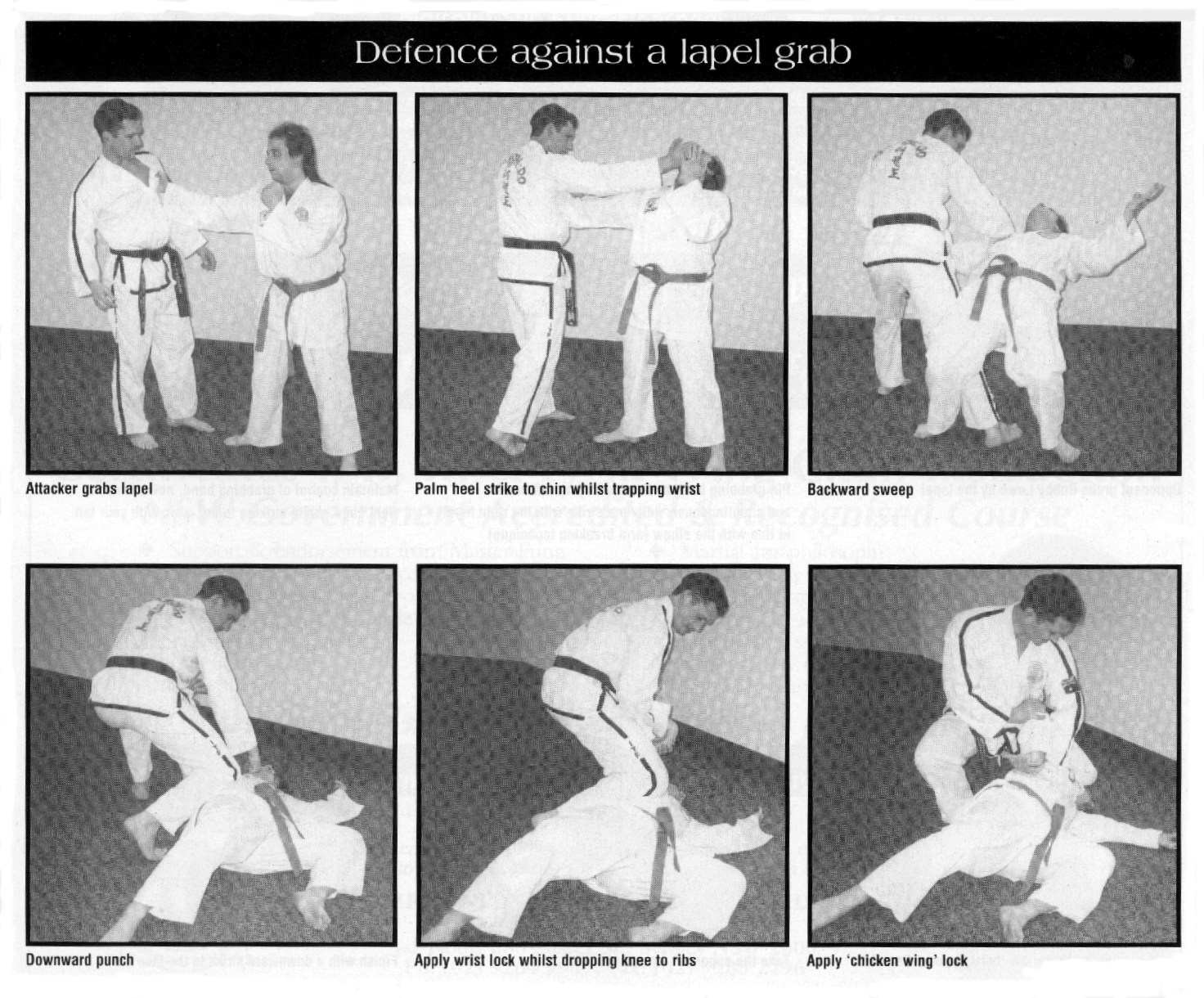 Self Defense PT (5 Sessions) ITF TaekwonDo
