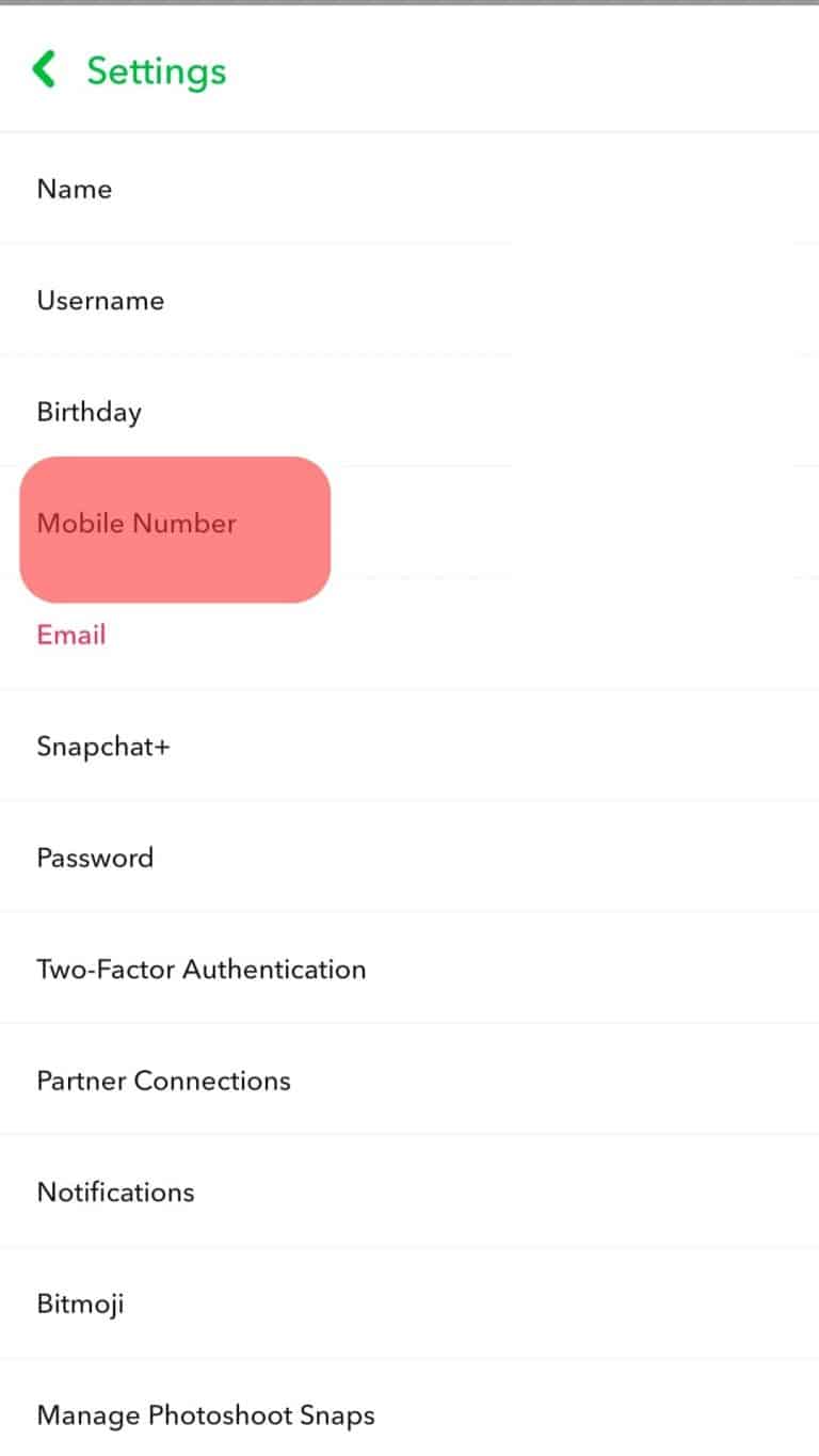 How To Change Your Number on Snapchat? ITGeared