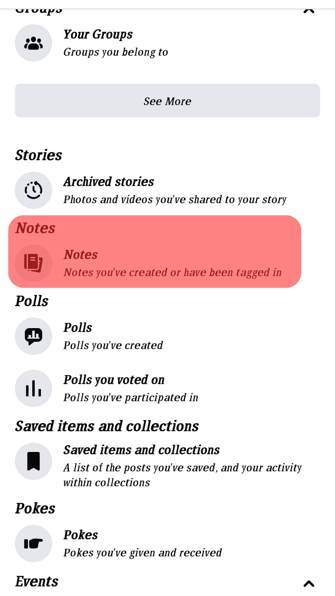 Where Are My Facebook Notes? ITGeared