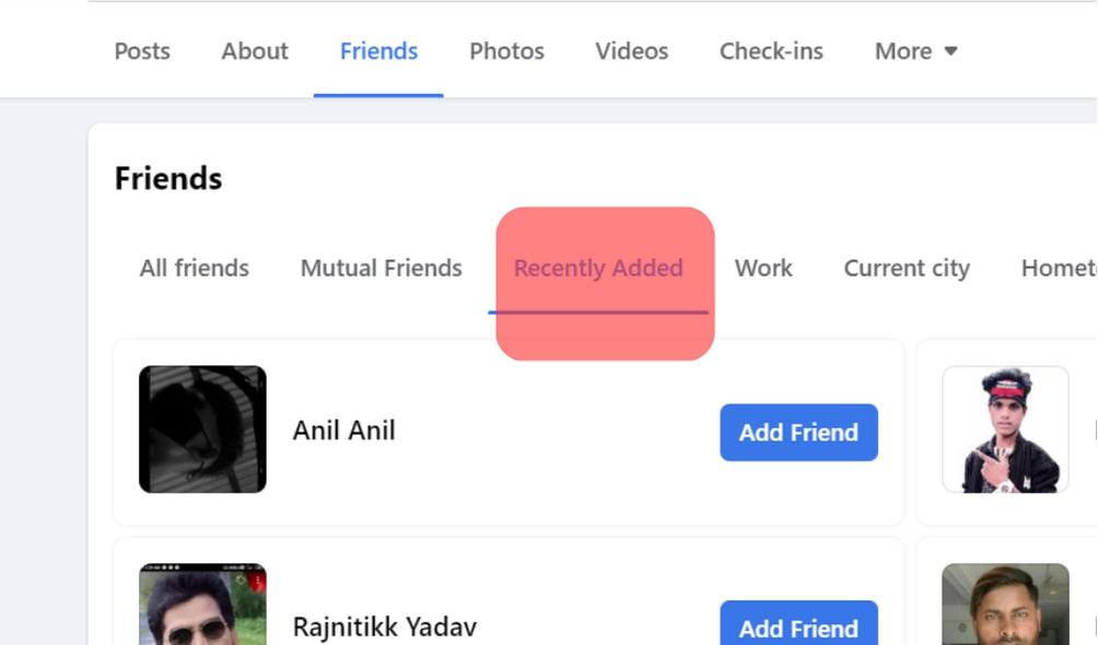 How To See Someone’s New Friends on Facebook ITGeared