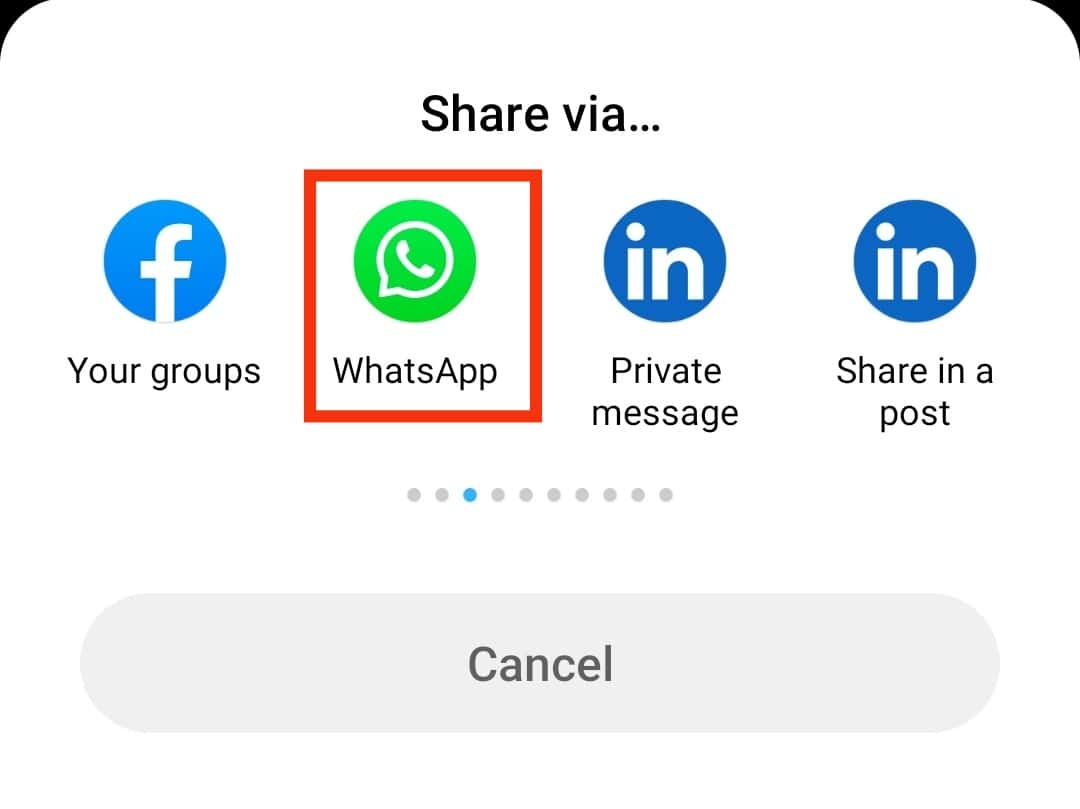 How To Share LinkedIn Video on WhatsApp ITGeared