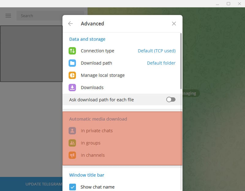 How To Stop Telegram AutoDownload ITGeared