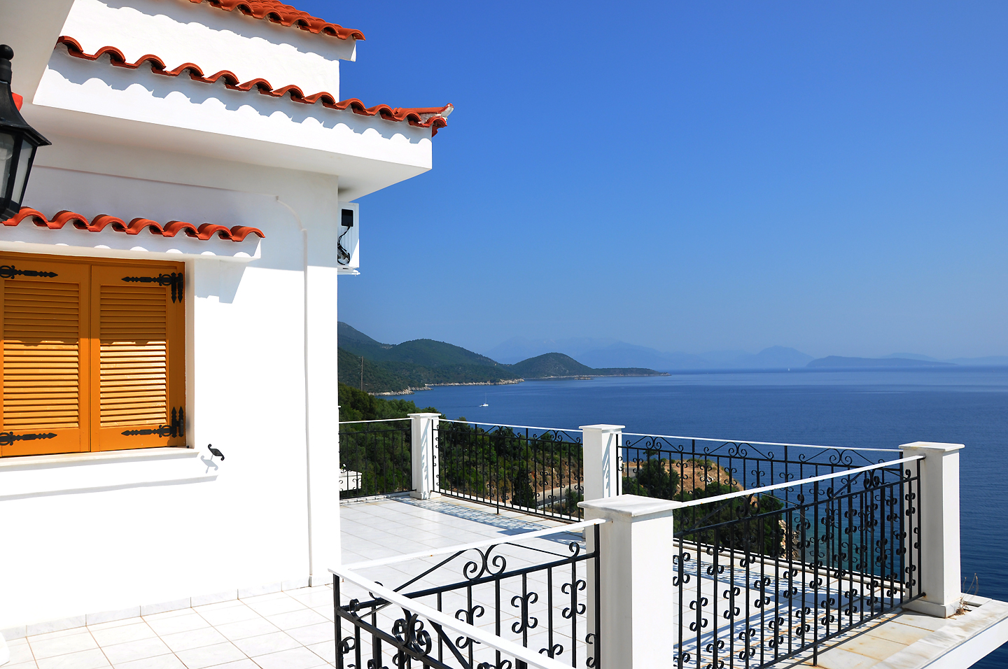 Panorama Apartments Kioni Ithaca Greek Island Places to stay on Ithaki Greece