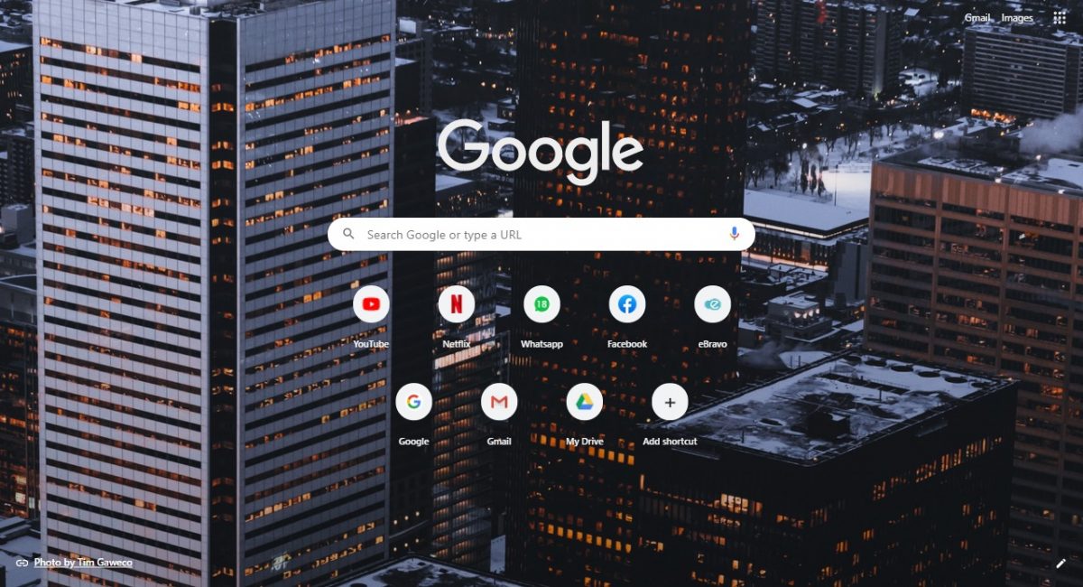 Customize your Google Chrome Background in a few easy steps