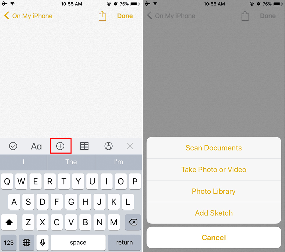 How to Scan Documents With Notes App in iOS 11 iTipBox