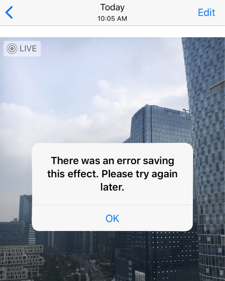 How to Fix Live Photo Effects Not Working on iPhone 7/6s/SE iTipBox