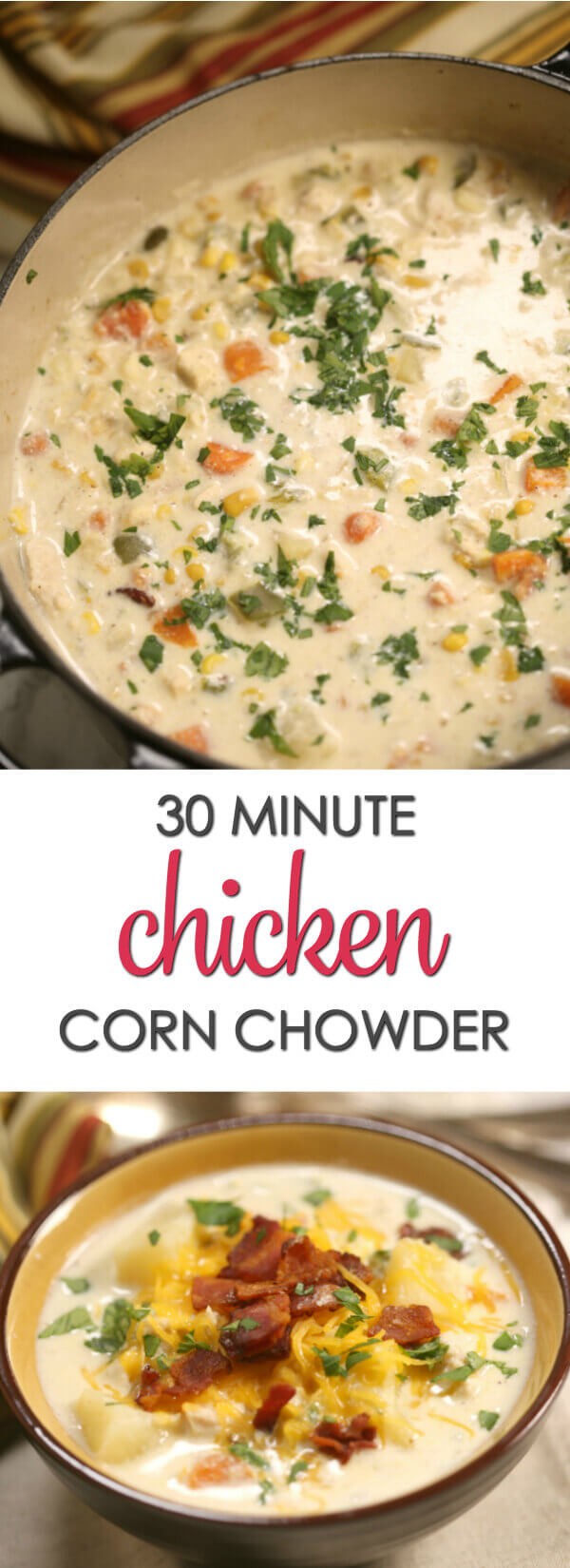 Easy Chicken Corn Chowder Recipe It Is a Keeper