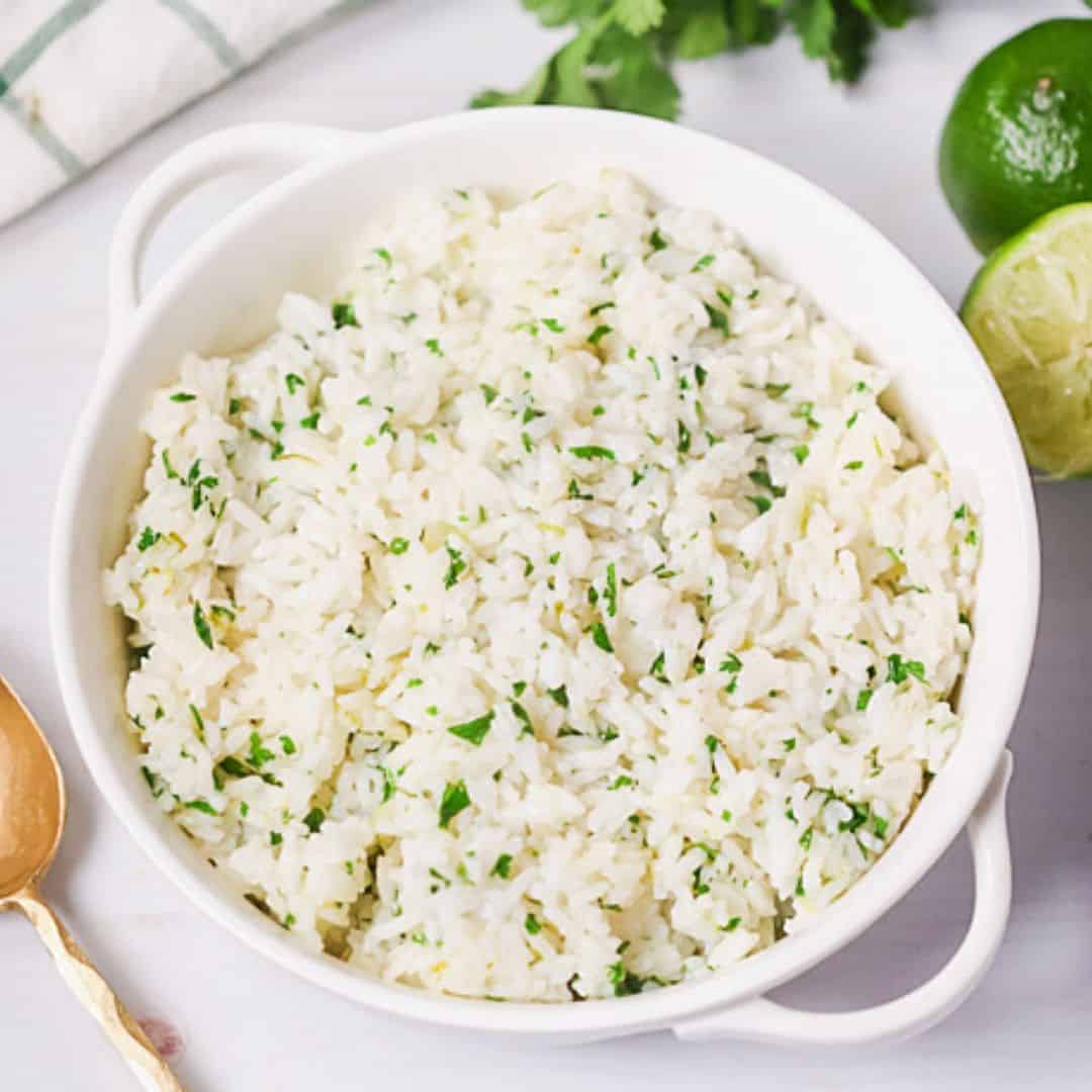 Recipe For Lime Cilantro Rice Cilantro Lime Rice Recipe Cilantro lime rice, Food You