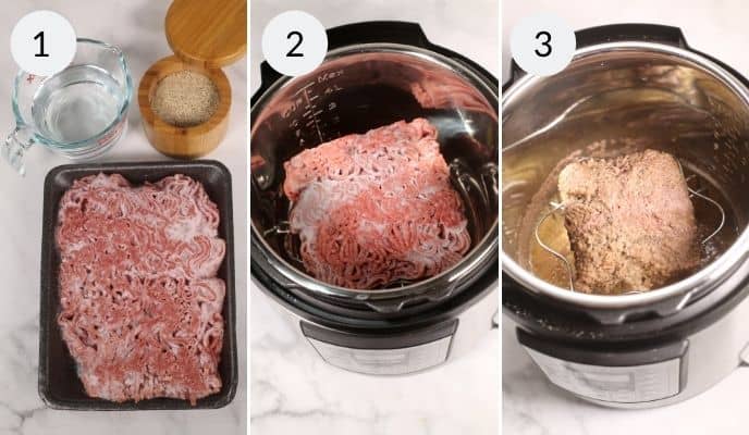 How To Cook Frozen Ground Beef In The Instant Pot | It Is A Keeper