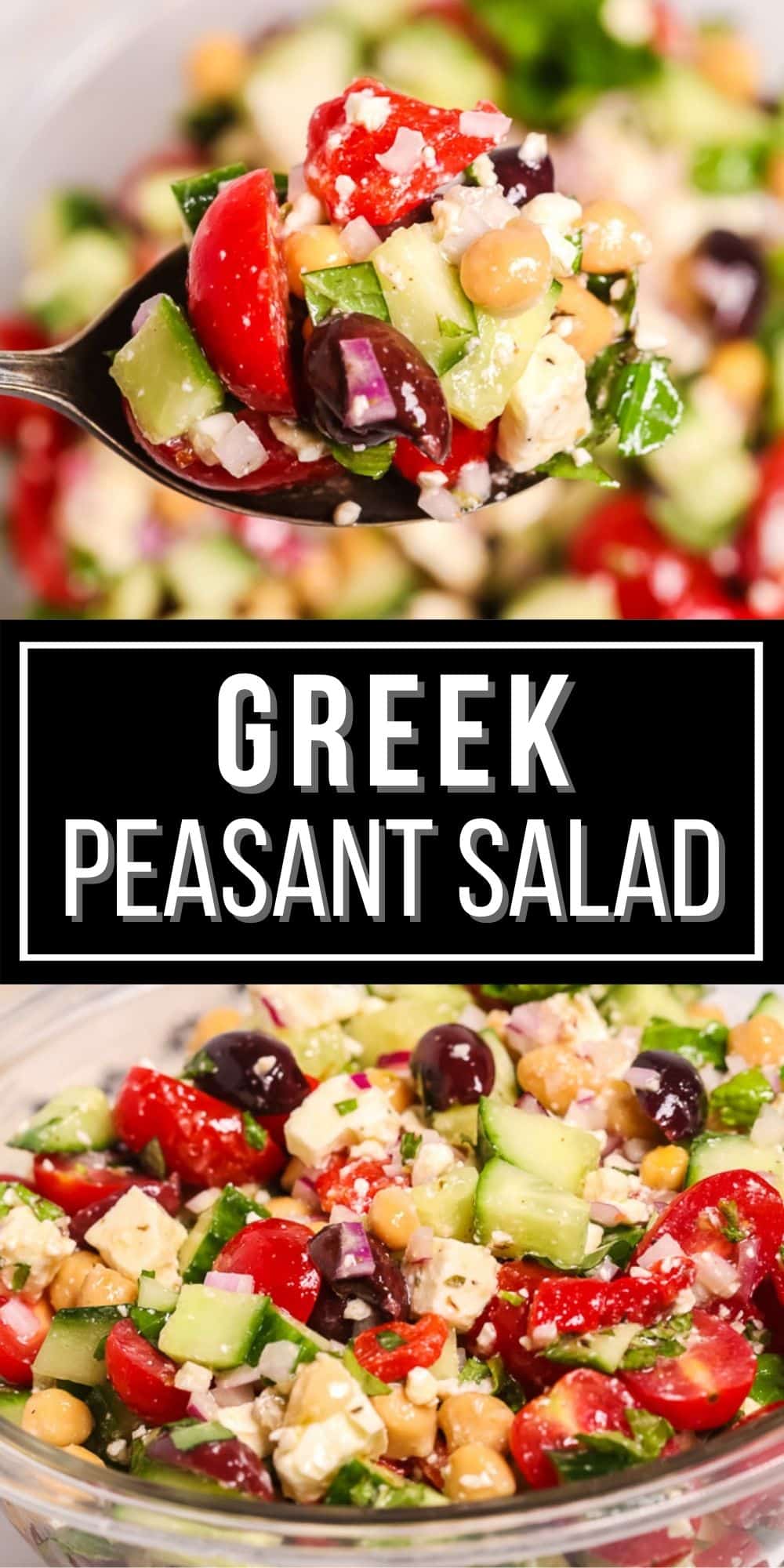 Greek Peasant Salad {Horiatiki} It is a Keeper