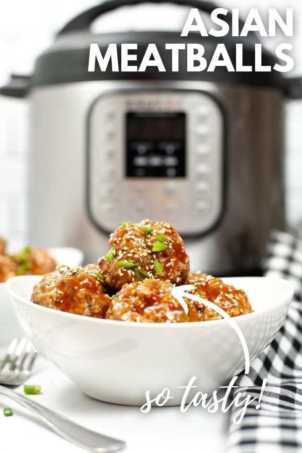 Asian Meatballs in an Instant Pot So Easy! It is a Keeper